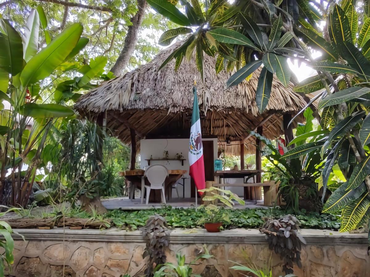 Hotel Pancho Villas Bacalar - Free Bikes And Paddles Exterior foto