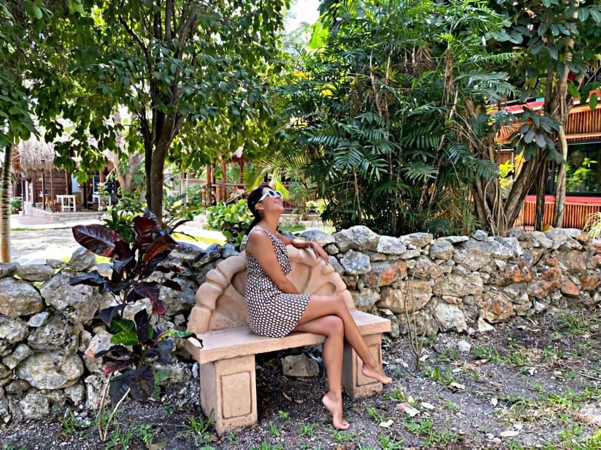 Hotel Pancho Villas Bacalar - Free Bikes And Paddles Exterior foto